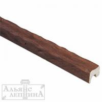 Декоративная балка Рустик (дуб темный) 60*90*3000мм
