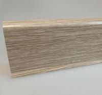 Пластиковый плинтус Деконика D70 208 Дуб мокко Deconika 70 мм