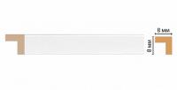 Молдинг для панелей 197-115 (8*8*2400)