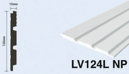 Декоративная панель из фитополимера HIWOOD LV124L NP
