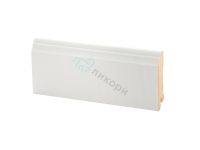 Плинтус МДФ белый Deartio K26 - 80 мм