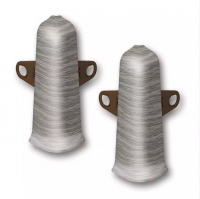 Наружный угол для плинтуса Деконика 85 мм