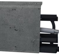 Пластиковый плинтус Arbiton Indo 133 Дуб Оксфорд