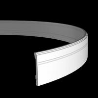 Плинтус напольный гибкий ЕВРОПЛАСТ 1.53.103