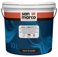Декоративная штукатурка шуба San Marco ACSIL Compatto bianco 1 кг