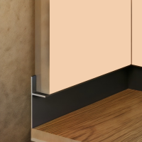 Теневой плинтус для пола BFM ProFILE Реверс 100-28 зазор 27/15 мм