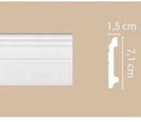 Плинтус напольный Decomaster A024 (71*15*2000)