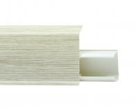 Плинтус пластиковый Quadro 55 мм Дуб арабский 523