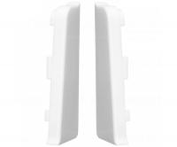Торцевая заглушка к плинтусу Arbiton Indo Белый матовый 40 левая 1 шт