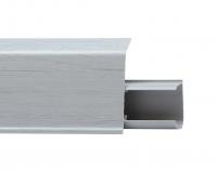 Плинтус пластиковый Quadro 55 мм Дуб плавый 517