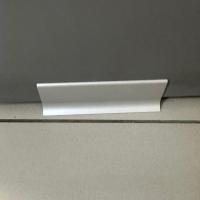 Алюминиевый плинтус L формы 4 см цвет Серебро BFM ProFILE 010-40