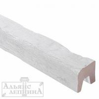 Декоративная балка TIROL (белая) 120*120*4000