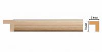 Молдинг для панелей 197-243 (8 * 8 * 2400)