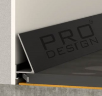 Плинтус Pro Design Corner 570 B Анодированный черный