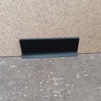 Алюминиевый плинтус L формы 4 см черный BFM ProFILE 010-40