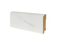 Плинтус МДФ белый Deartio K30- 80 мм