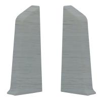 Торцевые заглушки (пара) в цвет плинтуса Quadro 55