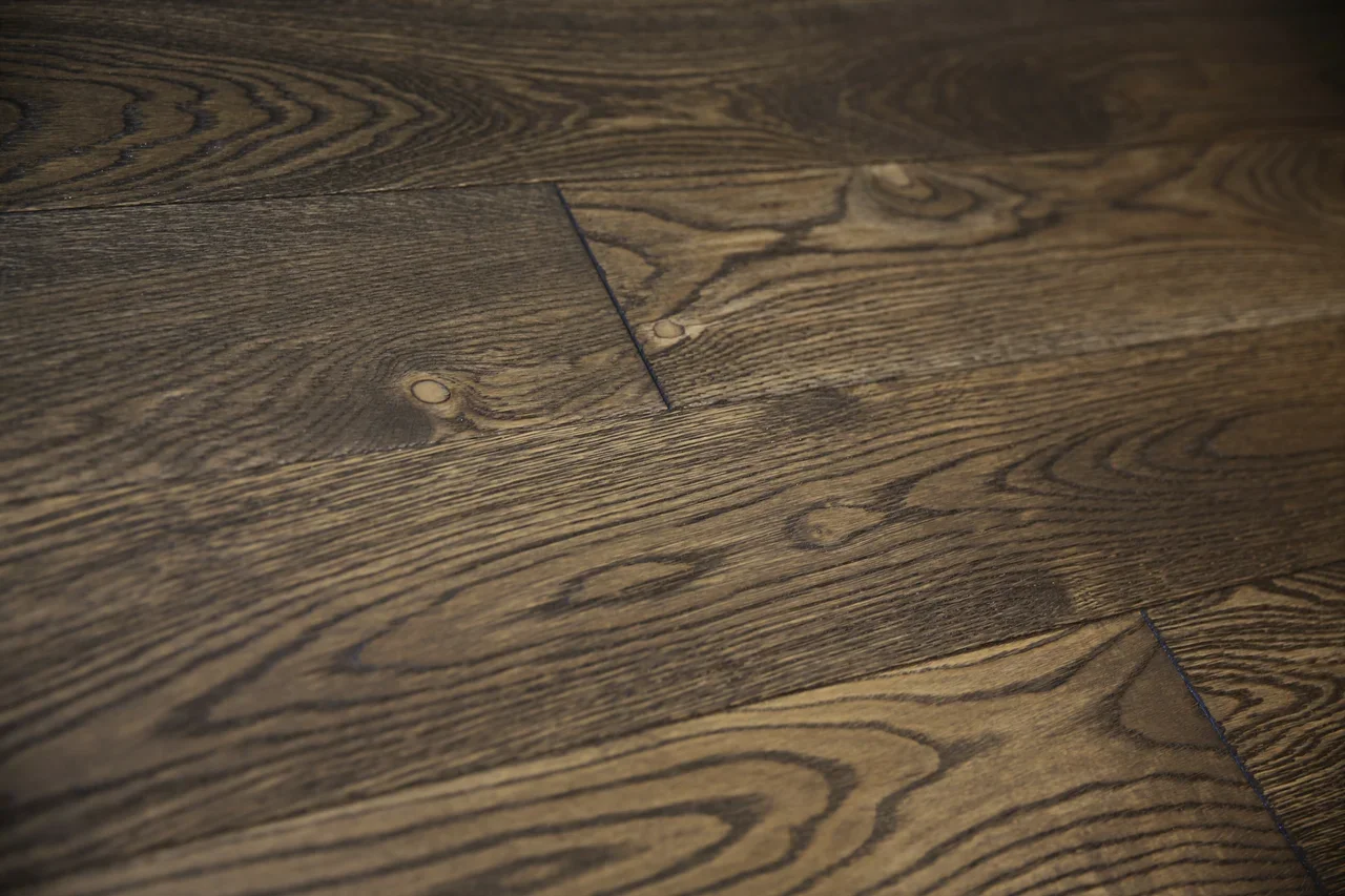 Инженерная доска шириной 160 мм Woodlight Карелия шпон 3 мм для квартиры и дома