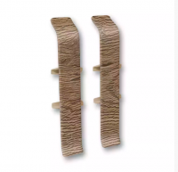 Соединитель для пластикового плинтуса Деконика 85 мм