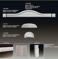 Лепнина ЕВРОПЛАСТ 1.54.002 квадрат, обрамление дверей