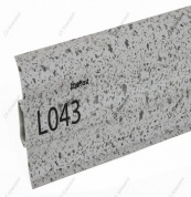 Плинтус L043 Серый гранит
