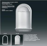 Лепнина ЕВРОПЛАСТ 1.61.120 ниша с полкой