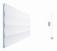 Стеновая панель Konture Kr239SP/2,7 250*13*2700 мм крупная волна