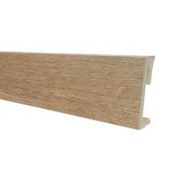 Плинтус напольный гибкий Salag ALPHA 60 Solid Oak AP6135