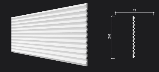 Панель стеновая Decor Dizayn DD912 2 м