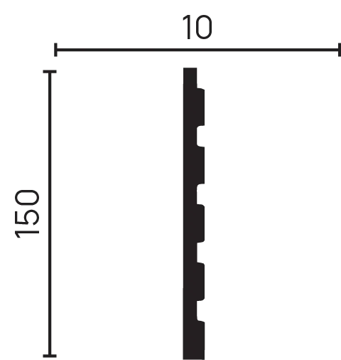 Цветная панель для стен Decor Dizayn 904-63SH