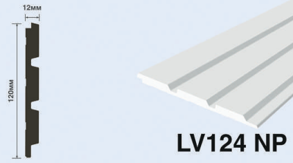 Декоративная панель из фитополимера HIWOOD LV124 NP